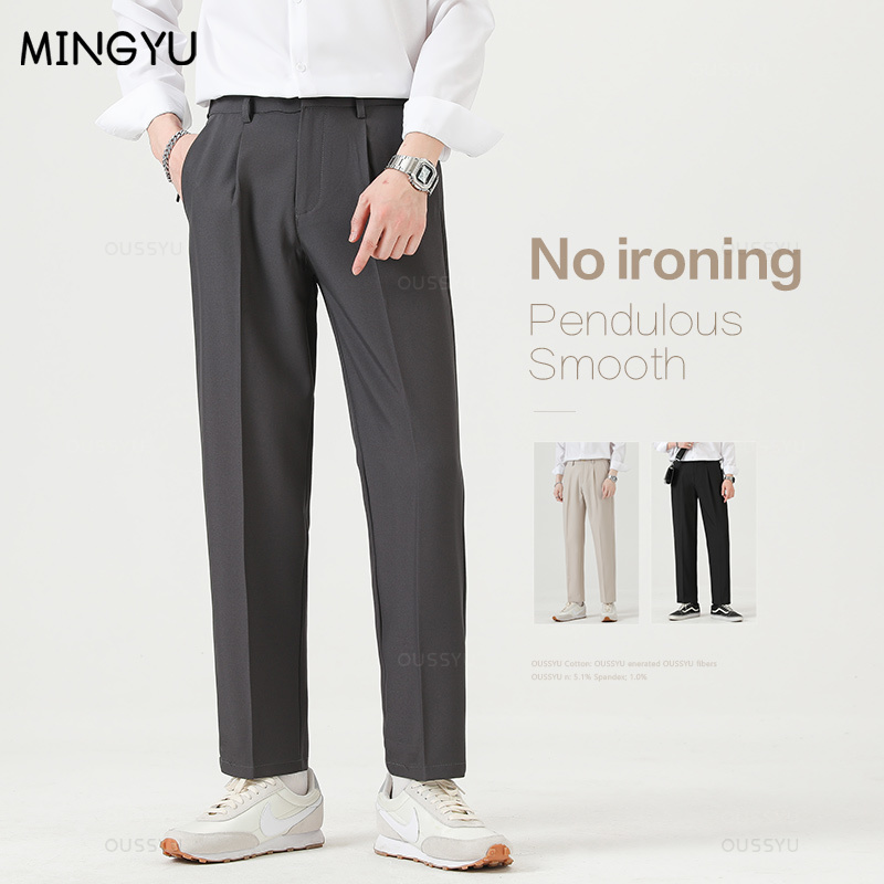 Winter Clothing Work - Marque vêtements pantalon de costume lisse