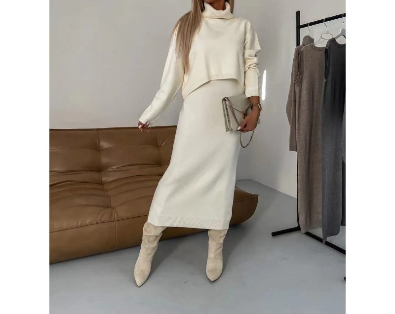 Clothing Style Winter - Ensemble deux pièces pour femme, pull