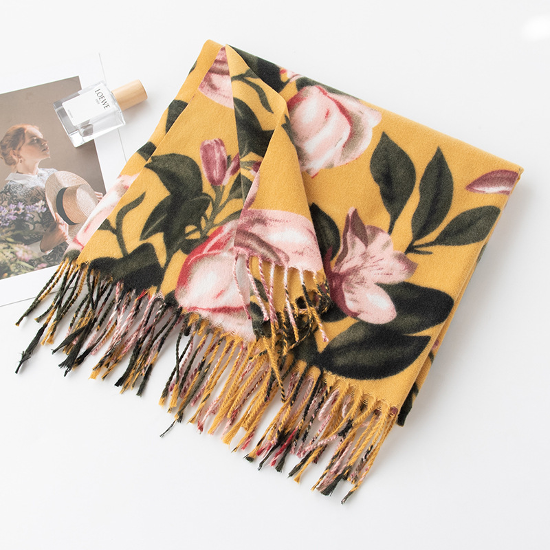 Cashmere Scarf Wrap - Écharpe Pashmina en Cachemire de Luxe
