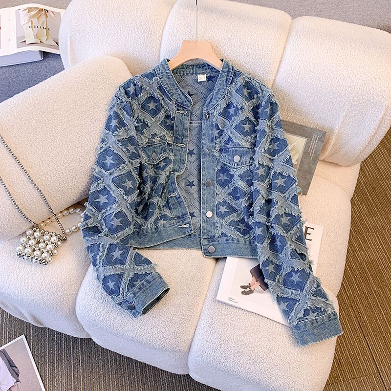 Winter Clothing Work - Manteau en Denim pour femmes, vestes