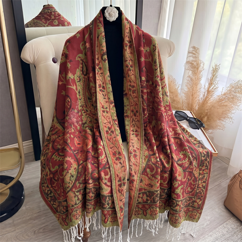 Cashmere Scarf Wrap - Écharpe de luxe en cachemire pour