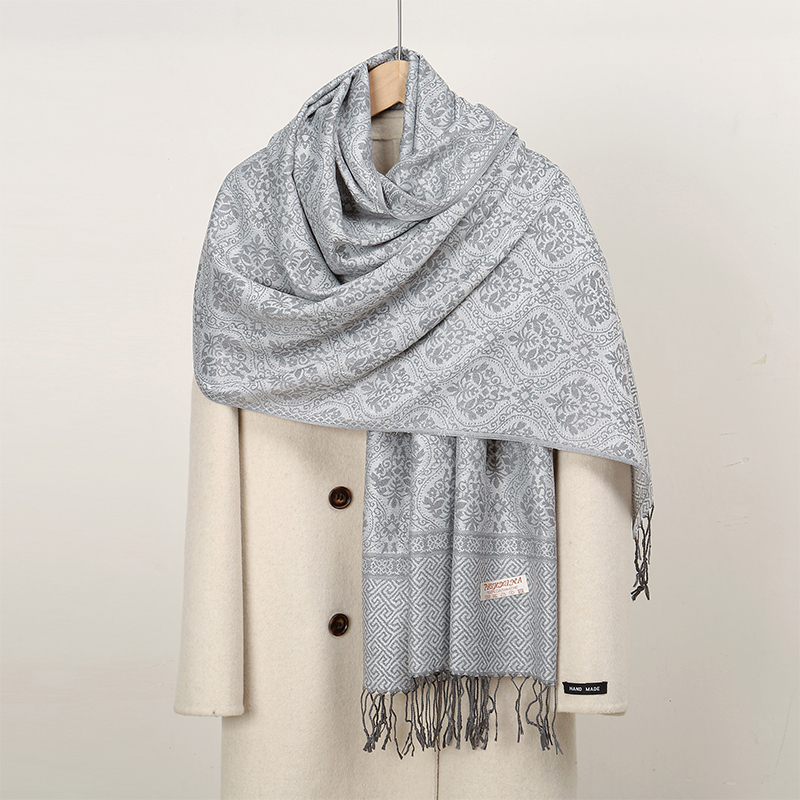 Cashmere Scarf Wrap - Écharpe de luxe en cachemire épais