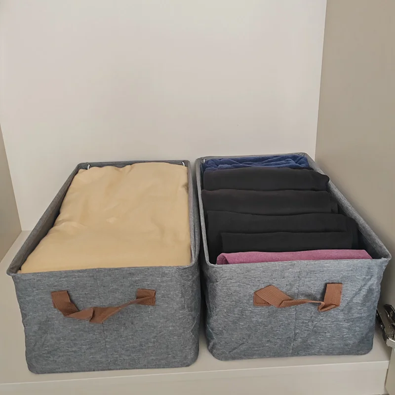 Boîte de rangement pliable, or - Winter Clothing Organizer avis et prix