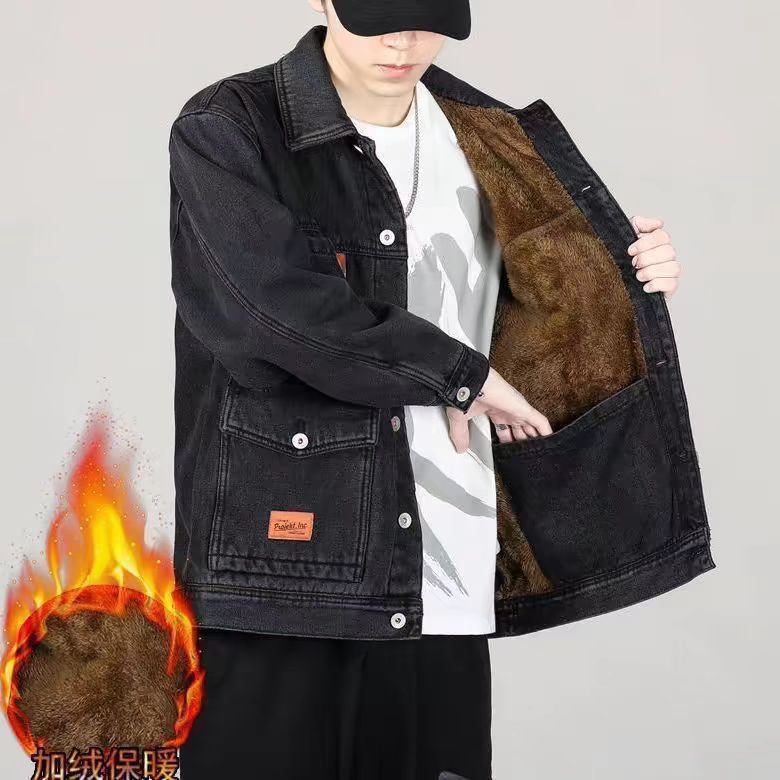 Veste en jean pour hommes avec - Winter Clothing Work avis et prix