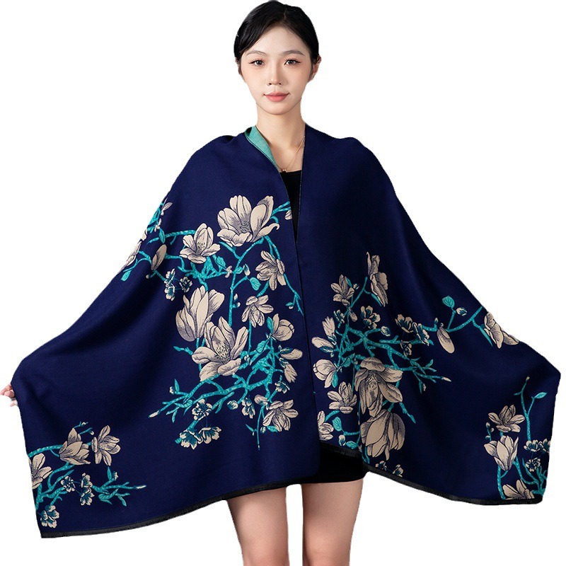 Femmes hiver châle cachemire é - Cashmere Scarf Wrap avis et prix