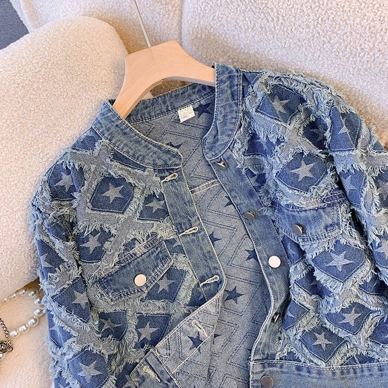 Manteau en Denim pour femmes,  - Winter Clothing Work avis et prix
