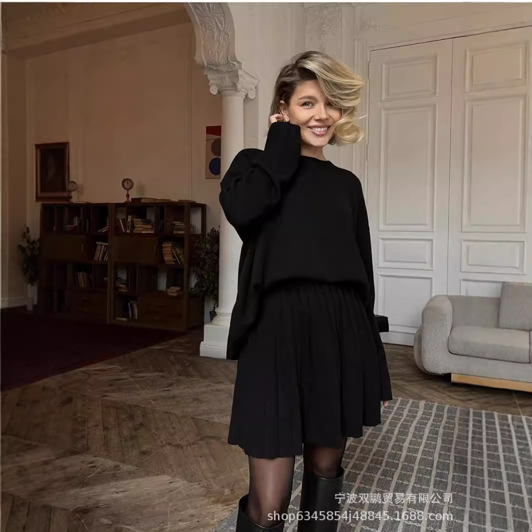 Ensemble pull à col rond pour  - Clothing Style Winter avis et prix