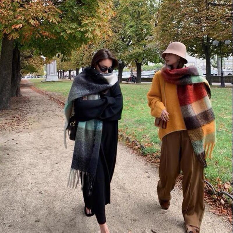 Écharpe de luxe épaisse et cha - Cashmere Scarf Wrap avis et prix