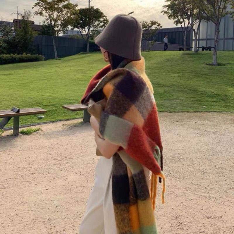 Écharpe de luxe épaisse et cha - Cashmere Scarf Wrap avis et prix