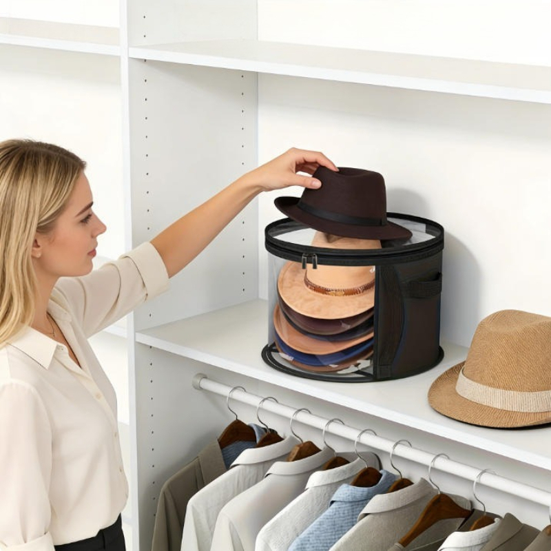 Seau de rangement pour chapeau - Winter Clothing Organizer avis et prix