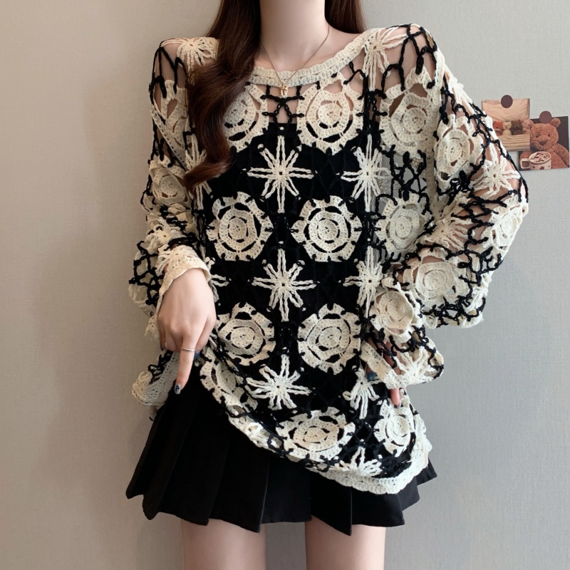 Pull décontracté à manches lon - Clothing Style Winter avis et prix