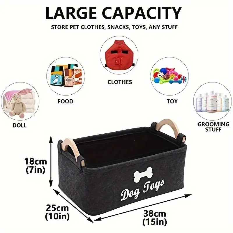 Boîte à jouets en feutre pour  - Winter Clothing Organizer avis et prix