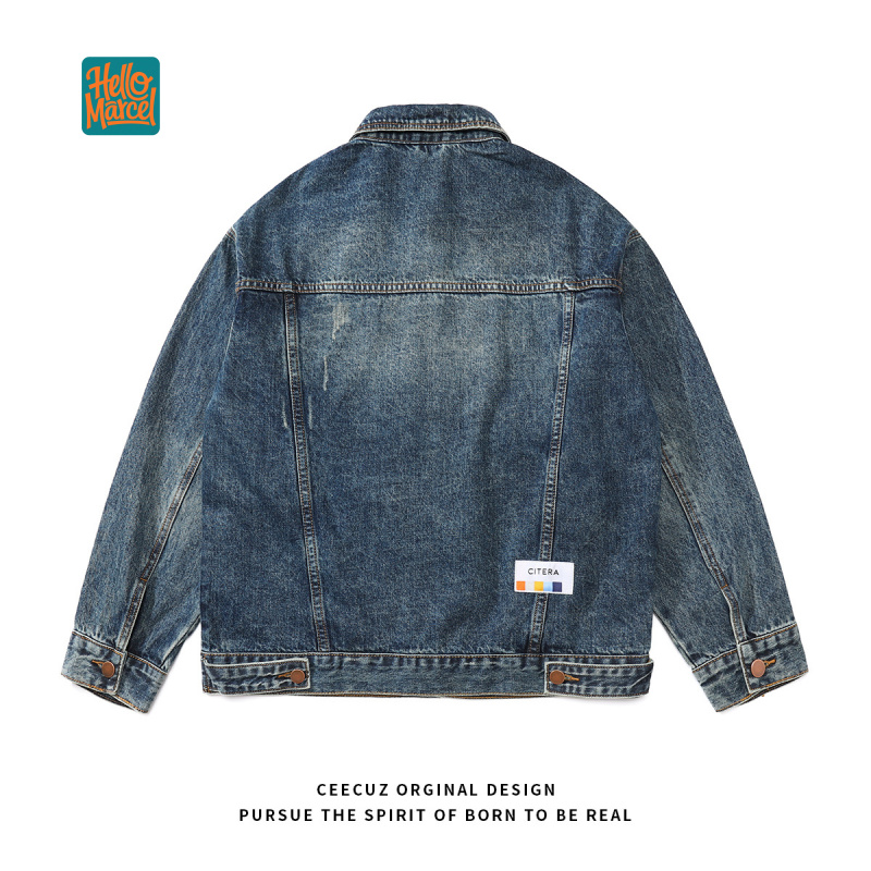 HELLOMARCEL Veste en jean de q - Winter Clothing Work avis et prix