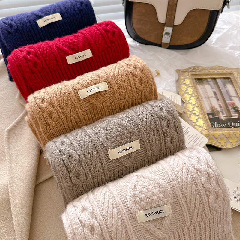 Luxe 100% laine écharpe femmes - Cashmere Scarf Wrap avis et prix