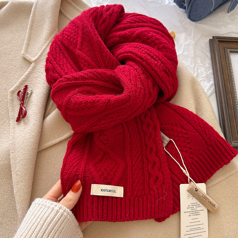 Luxe 100% laine écharpe femmes - Cashmere Scarf Wrap avis et prix